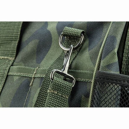 Taška na outdoor 84-322, maskáčová z 600D polyester, voděodolné dno, nastavitelné popruhy typ
