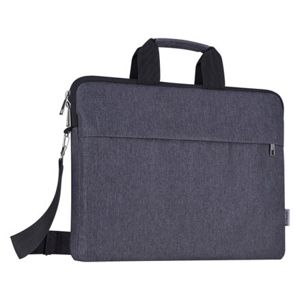 Taška na notebook 15,6", Chic, šedá z polyesteru, Defender