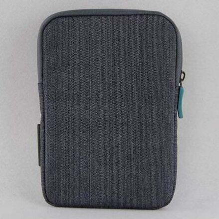 Obal na tablet 8", CANVAS, šedo-modrý z plátna