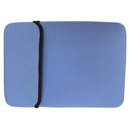 Obal na netbook 10,1", Reverse, modro-hnědý z neoprénu, Logo