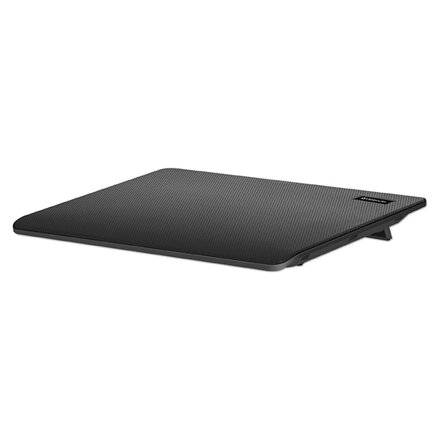 Stojan pod notebook, NS-509, barevně podsvícený, s větrákem, černo-modrý, DEFENDER, s 2-portovým hubem