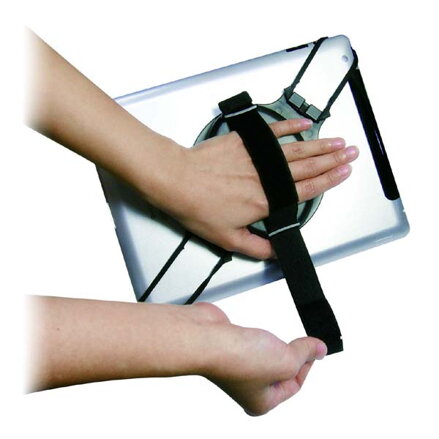 Stojan pro tablet, otáčecí, černý, pro iPady a tablety od 6-11"