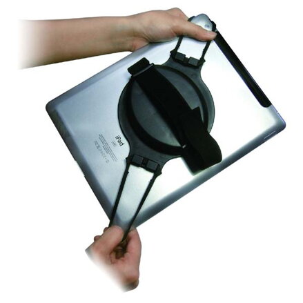 Stojan pro tablet, otáčecí, černý, pro iPady a tablety od 6-11"