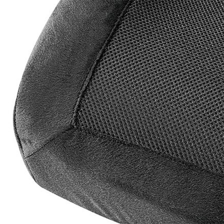 Bederní opěrka, univerzální, ergonomická, černá, paměťová pěna