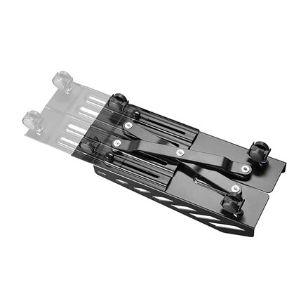 Ultradesk CRITTER držák PC na zem, černá