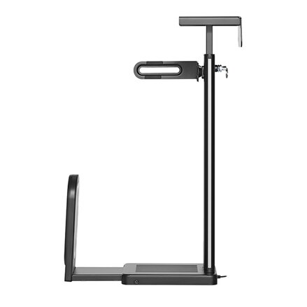 Ultradesk FLANK držák PC pod stůl, RGB podsvícení, černá