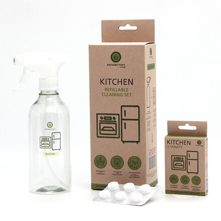 Čistící sada Powerton Eco, 500ml, kuchyň