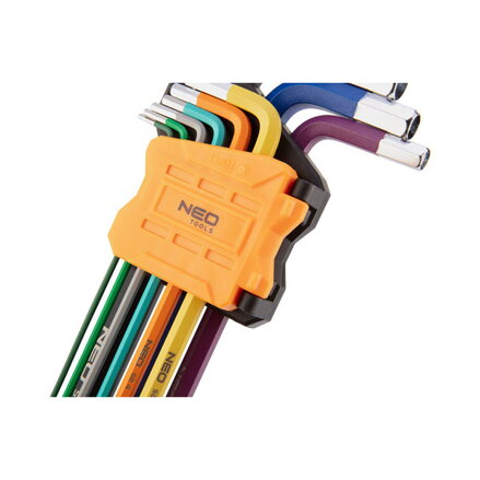 Dlouhé imbusové klíče 09-512, NEO TOOLS