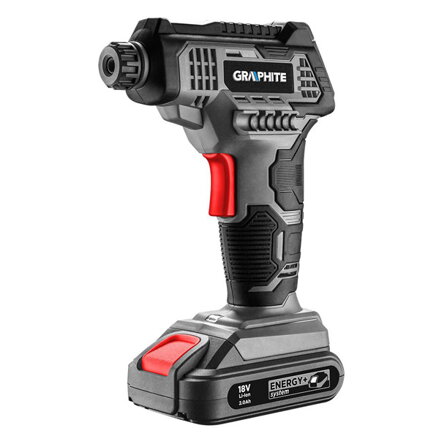 Graphite kompresor 58G041, 0.8kg, 18V, 21000ot./min., 7 bar