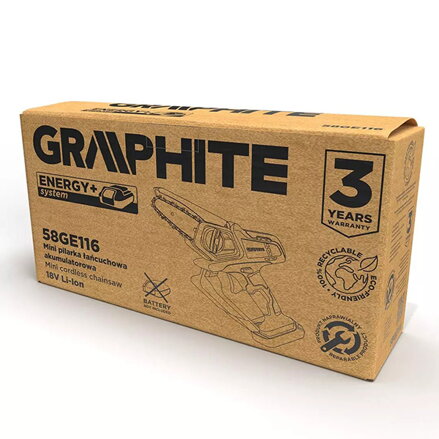 Graphite Řetězová pila ruční, 18V