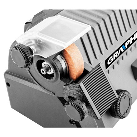 Stolní dvoukotoučová mini bruska 3v1 58G095, aku, 18V, 9000 ot./min, regulace otáček,, Graphite