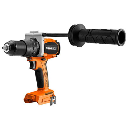 Šroubovák vrtací s příklepem, 04-616, aku, 18V, Energy+, Neo Tools