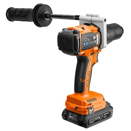 Šroubovák vrtací s příklepem, 04-616, aku, 18V, Energy+, Neo Tools