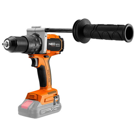 Šroubovák vrtací s příklepem, 04-616, aku, 18V, Energy+, Neo Tools