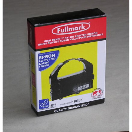 Fullmark kompatibilní páska do tiskárny, černá, pro Epson LQ 2500, 2550, LQ 860, LQ 670