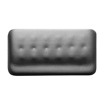 Podložka pod zápěstí, Powerton Ergoline Dark Edition, ergonomická, šedá, pěnová, Powerton