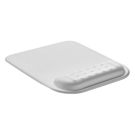 Podložka pod myš a zápěstí, Powerton Ergoline Pastel Edition, ergonomická, šedá, pěnová, Powerton