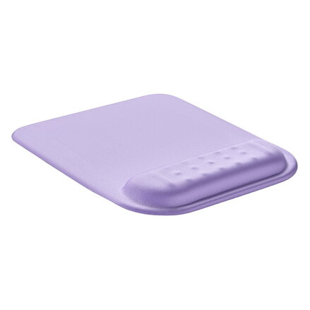 Podložka pod myš a zápěstí, Powerton Ergoline Pastel Edition, ergonomická, fialová, pěnová, Powerton