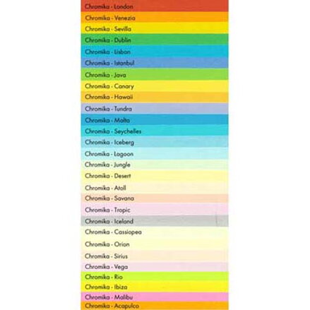Xerografický papír Coloraction, Venezia, A4, 80 g/m2, tmavě oranžový, 500 listů, vhodný pro inkoustový tisk