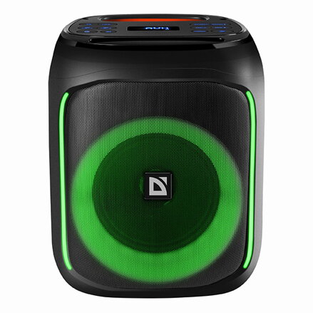 Defender reproduktor BOOMER 50, Li-Ion, 1.1, 50W, černý, regulace hlasitosti, LED podsvícení, BT 5.0, TWS, 90Hz-20KHz