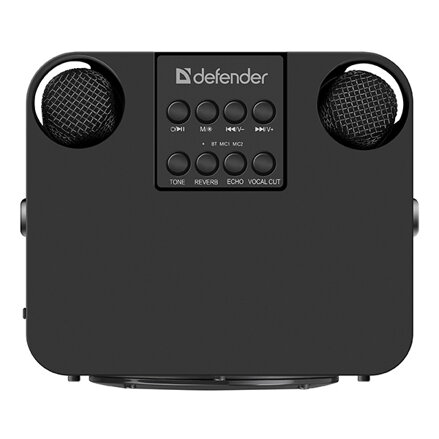 Defender reproduktor VERSUZ, 15W, černý, + 2x mikrofon Defender reproduktor VERSUZ, 15W, černý, + 2x mikrofon