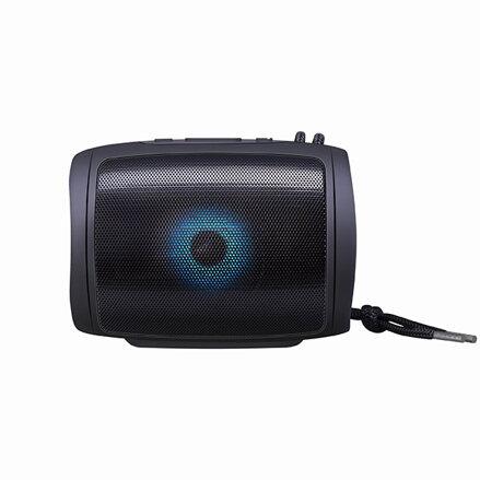 Defender reproduktor ENJOY S200, Li-Ion, 1.0, 5W, černý, regulace hlasitosti, přenosný, LED podsvícení, s integr. baterií, 80Hz~20