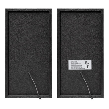 Defender reproduktory SPK 240, 2.0, 2x3W, černé, regulace hlasitosti, dřevěné, 100Hz~18kHz