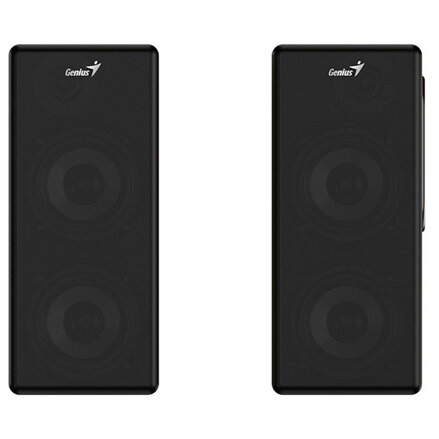 Genius reproduktory SP-HF1220BT, 2.0, 45W, hnědá - černá, Bluetooth