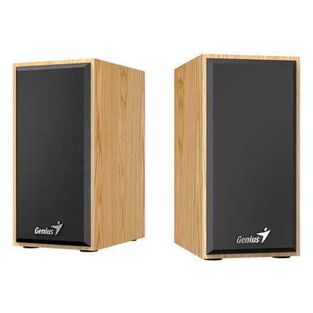 Genius reproduktory SP-HF180, 6W, hnědé, dřevěné