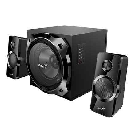 Genius reproduktory SW-2.1 1850BT, 2.1, 50W, černé, RCA vstup, Bluetooth 5.3