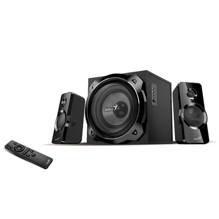 Genius reproduktory SW-2.1 1850BT, 2.1, 50W, černé, RCA vstup, Bluetooth 5.3