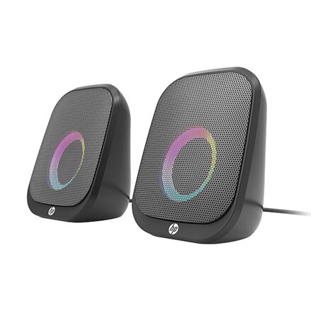 HP reproduktory DHS-2113, 2.0, 6W, černé, Bluetooth, podsvícené