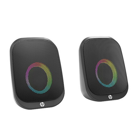HP reproduktory DHS-2113, 2.0, 6W, černé, Bluetooth, podsvícené