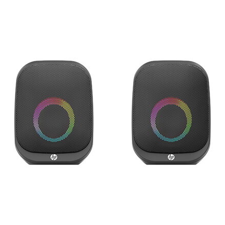 HP reproduktory DHS-2113, 2.0, 6W, černé, Bluetooth, podsvícené