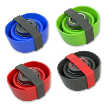 YZSY Bluetooth reproduktor SALI, 3W, modrý, regulace hlasitosti, skládací, voděodolný