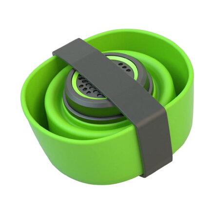 YZSY Bluetooth reproduktor SALI, 3W, zelený, regulace hlasitosti, skládací, voděodolný