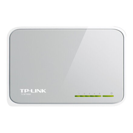TP-LINK stolní switch TL-SF1005D 100Mbps, auto MDI/MDIX