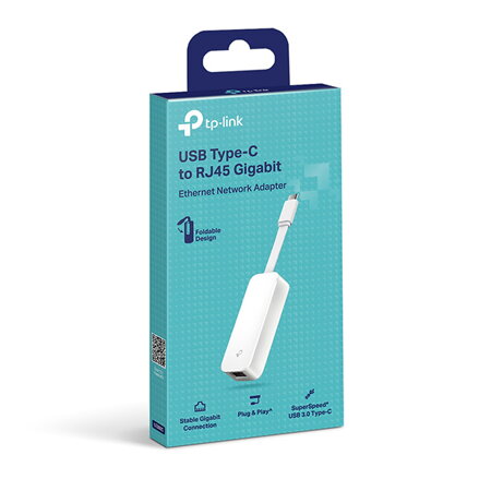 TP-LINK gigabitový siťový adaptér USB UE300C 1000Mbps