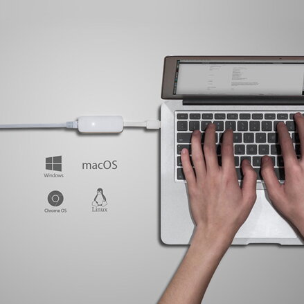 TP-LINK gigabitový siťový adaptér USB UE300 1000Mbps
