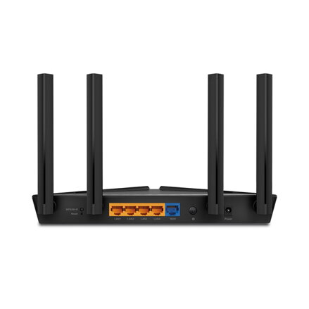 TP-LINK router Archer AX23 2.4GHz a 5GHz, extender, přístupový bod, IPv6, 1201Mbps, externí pevná anténa, 802.11ax, Rodičovská kon