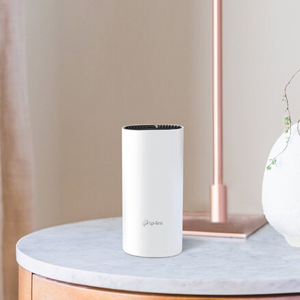TP-LINK Wifi Mesh kit Deco M4(1-pack) 2.4GHz a 5GHz, přístupový bod, IPv6, 1200Mbps, integrovaná anténa, 802.11ac, 1Pack, ISP, rod