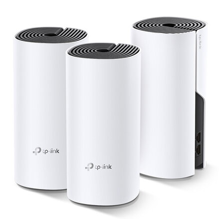 TP-LINK Wifi Mesh kit Deco E4(2-pack) 2.4GHz a 5GHz, přístupový bod, IPv6, 1200Mbps, integrovaná anténa, 802.11ac, 2Pack, ISP, rod