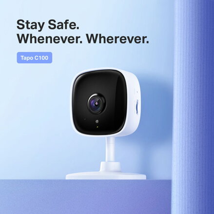 TP-link IP kamera 1080p, Wifi 2.4 GHz, bílá, noční vidění, alarm , det. pohybu