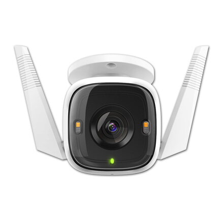 TP-link IP kamera venkovní QHD 2560x1440, Wifi 2.4 GHz /ethernet, bílá, 4MP rozlišení, noční vidění, alarm , det. pohybu