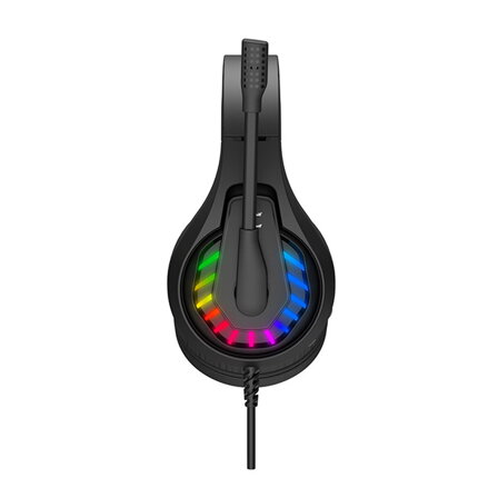 A4Tech Bloody G230, sluchátka s mikrofonem, ovládání hlasitosti, černá, herní sluchátka, USB