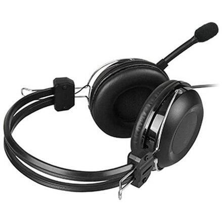 A4Tech HU-35 herní sluchátka s mikrofonem, drátová, černá, USB