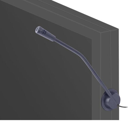 Defender, MIC-117, mikrofon, černý, stolní, kondenzátorový