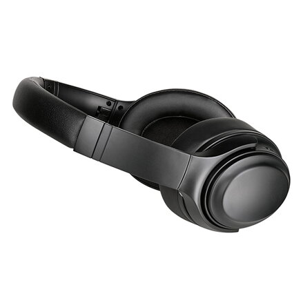 Defender FreeMotion B535, sluchátka s mikrofonem, ovládání hlasitosti, černá, 2.0, ANC, 40 mm měniče typ USB