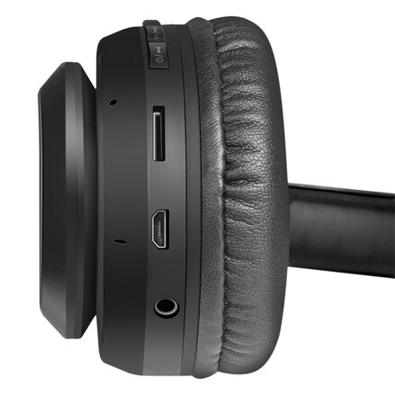 Defender FreeMotion B552, sluchátka s mikrofonem, ovládání hlasitosti, černá, 2.0, 40 mm měniče typ USB