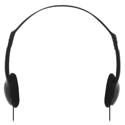 Defender Aura 101, sluchátka, ovládání hlasitosti, černá, otevřená, 3.5 mm jack